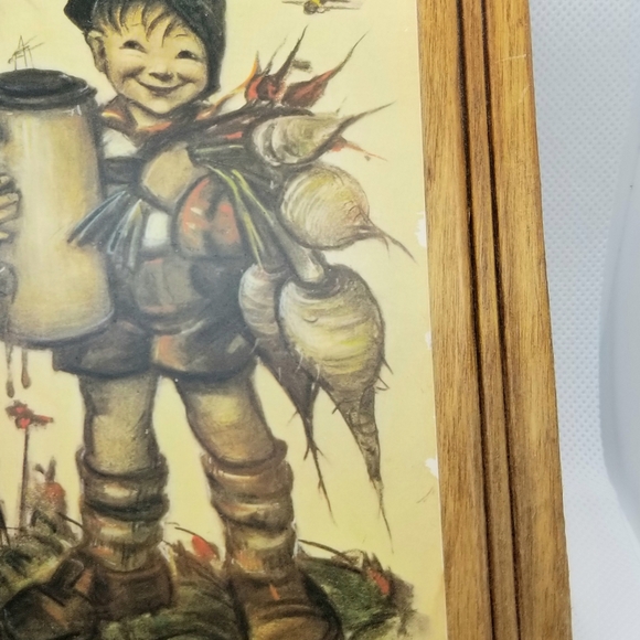 Vintage Signed Hummel Wall Art - Picture 4 of 5